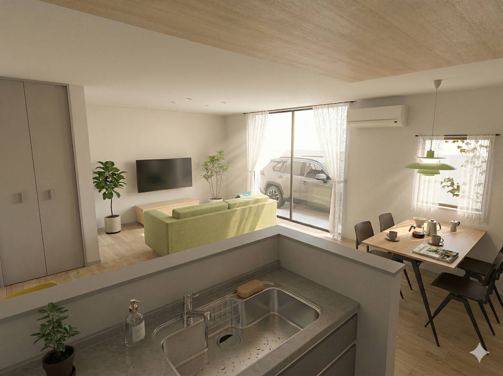 新居浜市政枝町 新築完成見学会 内観写真2