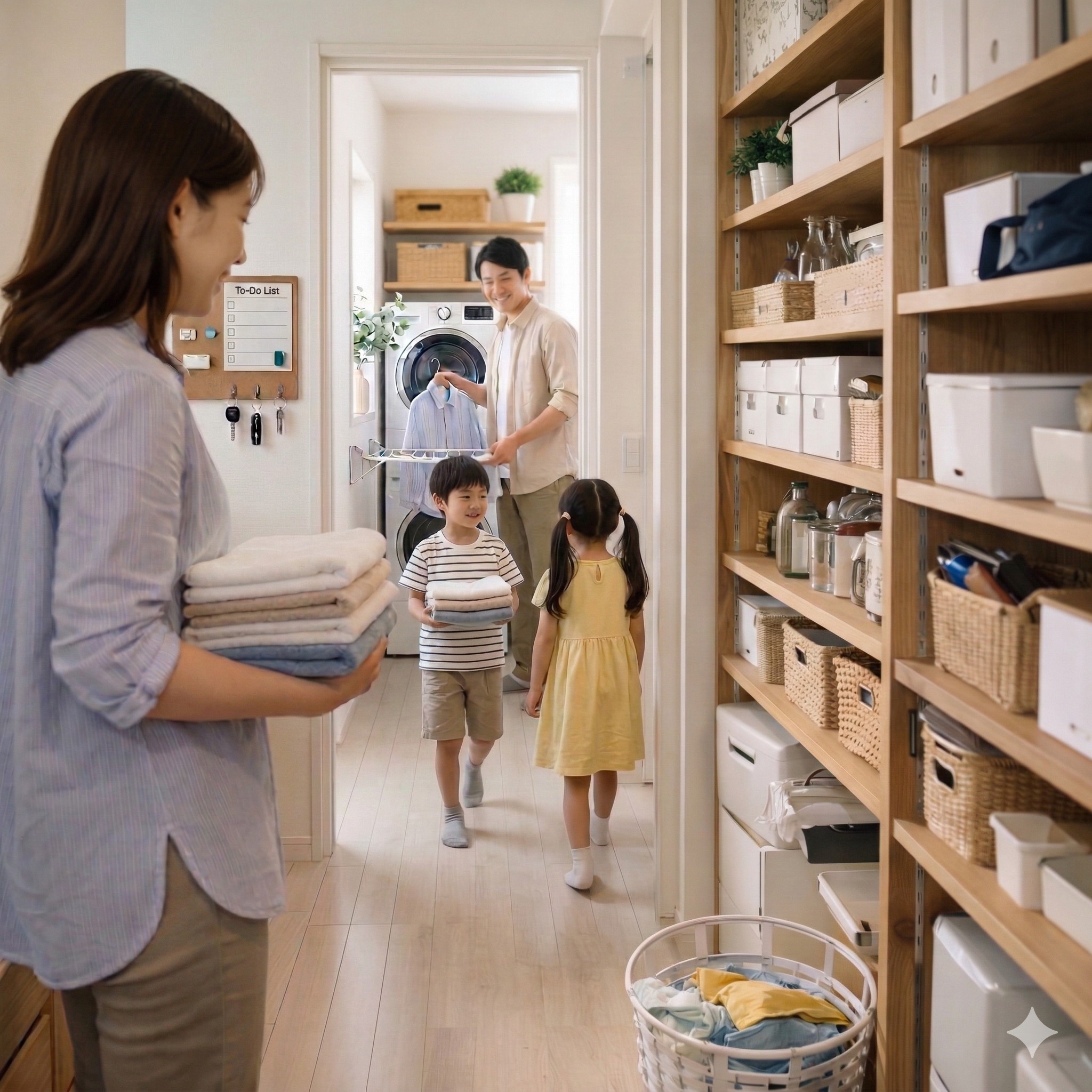 収納計画や生活動線にこだわりたい方