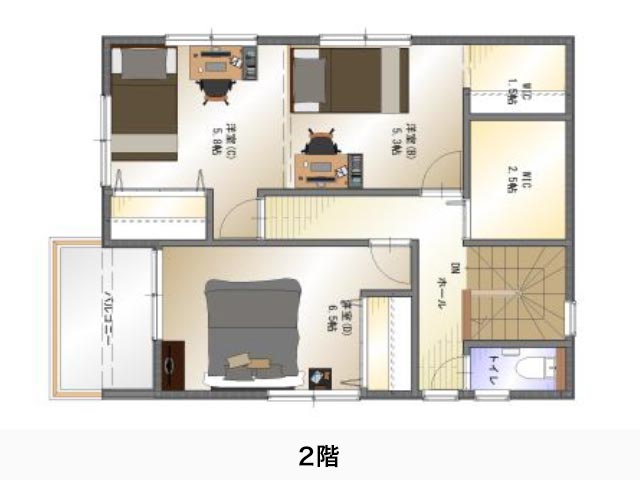 セットプラン補足画像:Hirai New Town Vol.2|松山市平井