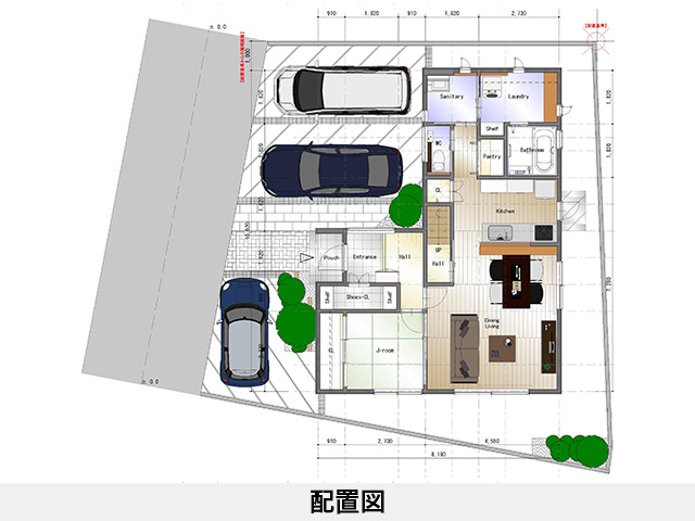 セットプラン補足画像:ロイヤルタウン上柏|四国中央市上柏町