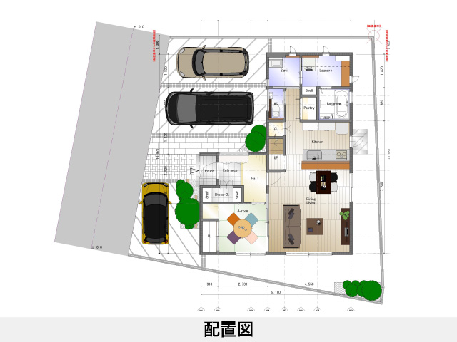 セットプラン補足画像:ロイヤルタウン上柏|建売モデル住宅