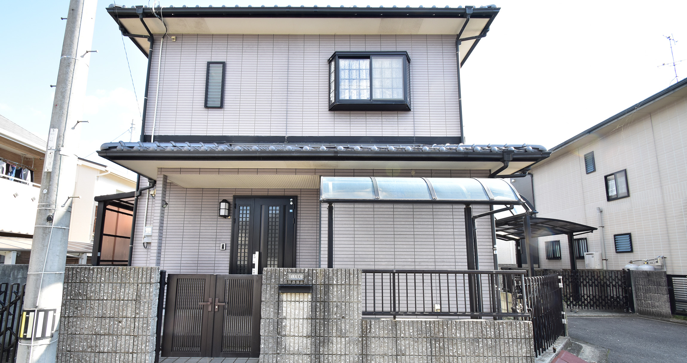 画像:すべての部屋に明るい光が差し込む家