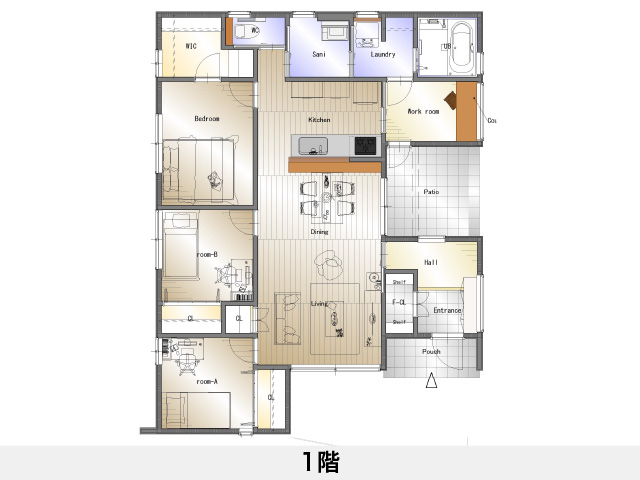 セットプラン補足画像:妻鳥町|売土地