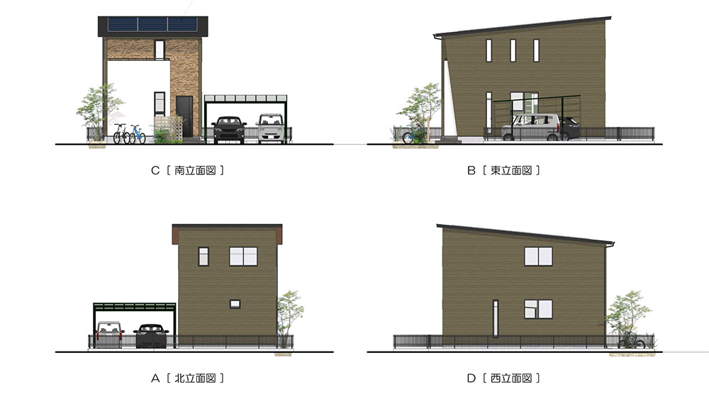 セットプラン画像:朝生田町分譲地 ②号地｜松山市朝生田町