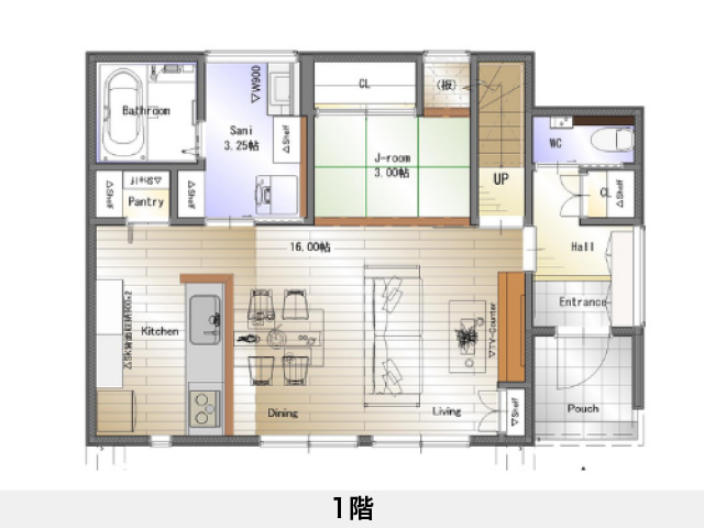 セットプラン補足画像:朝生田町分譲地 ③号地｜松山市朝生田町